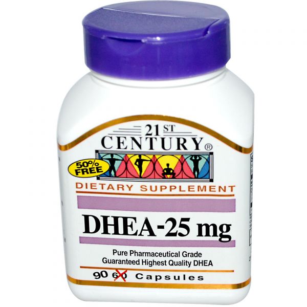 Dhea century 25mg 90 capsulas