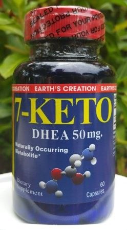 7 -Keto 50mg 60 cps Earth´s Creation