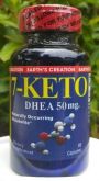 7 -Keto 50mg 60 cps Earth´s Creation